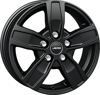 Llanta Autec QUANTRO Dull Black 6.0×15" 5×118 ET60 CB71.1