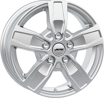 Llanta Autec QUANTRO Silver 6.0×15" 5×118 ET60 CB71.1