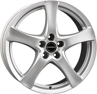 Llanta Borbet F Silver 6.5×16" 4×98 ET35 CB64