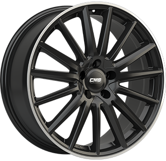 Llanta CMS C23 Gloss Black / Polished Lip 8.0×20" 5×114.3 ET48 CB67.1