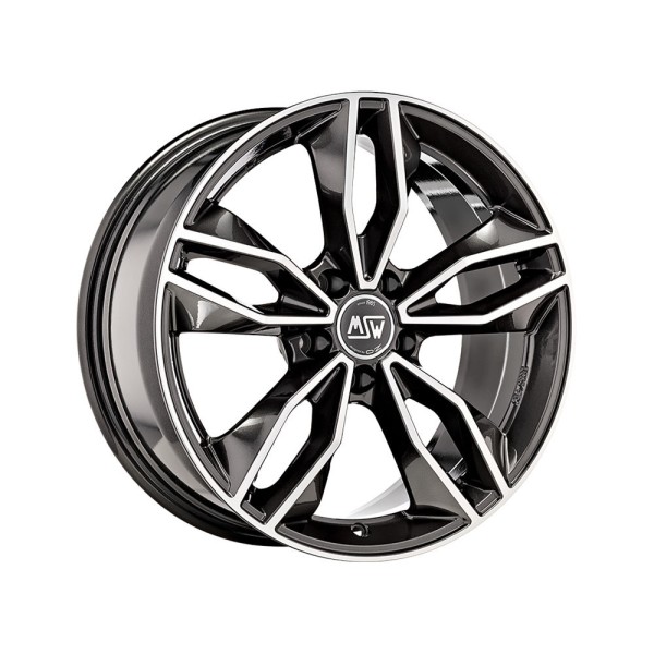 Llanta MSW 71 Gloss Dark Grey Full Polished 8.0x19" 5x108 ET45 CB73
