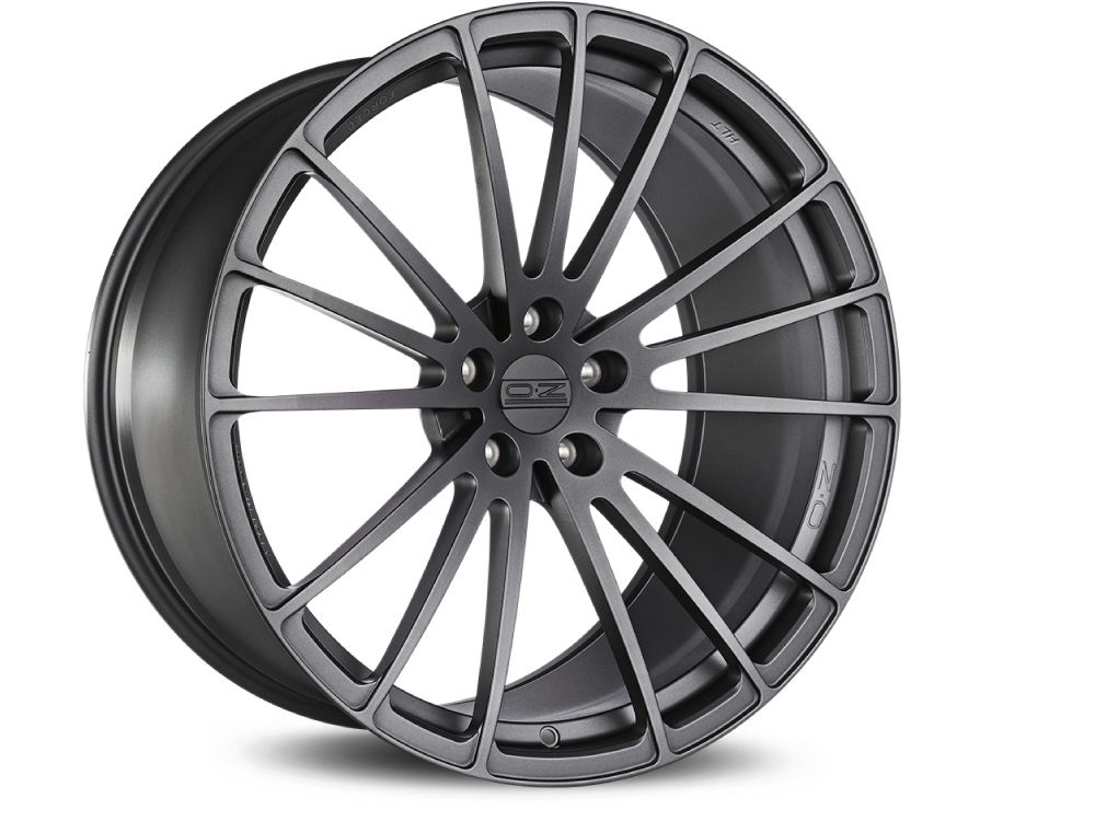 Llanta OZ Racing ARES Matt Dark Graphite 10.0x20" 5x110 ET34 CB65.1