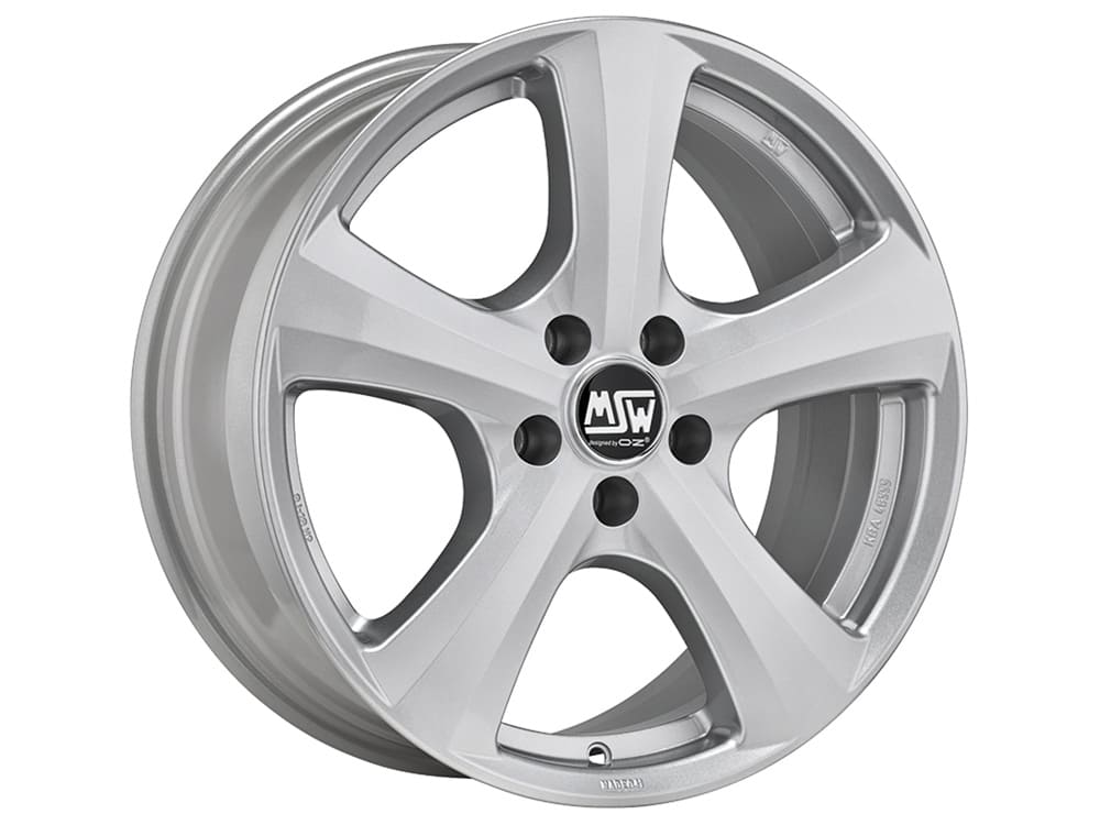 Llanta MSW 19 VAN Full Silver 6.5x16" 5x118 ET48 CB71.1