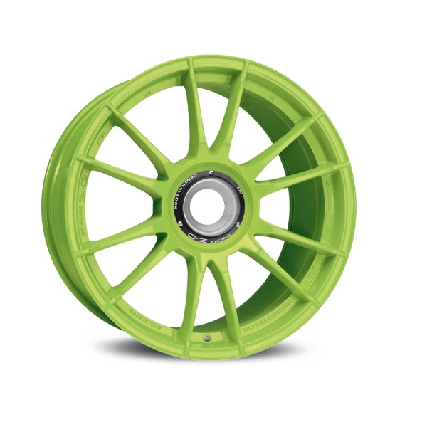 Llanta OZ Racing ULTRALEGGERA HLT CL Acid Green 12.0x20" 15x130 ET47 CB84
