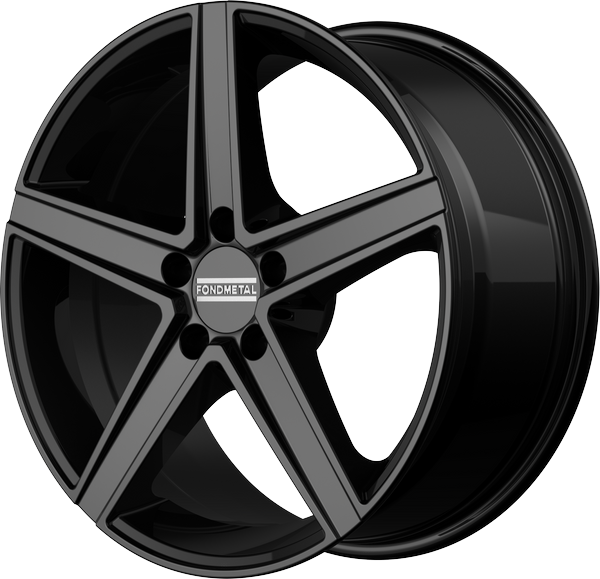 Llanta Fondmetal IOKE Glossy Black 8.0x18" 5x112 ET48 CB66.6