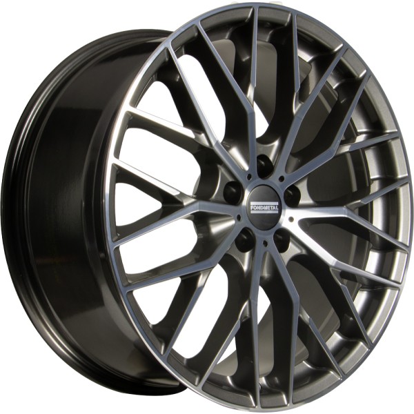 Llanta Fondmetal MAKHAI Glossy Titanium Machined 10.0x21" 5x130 ET60 CB71.6