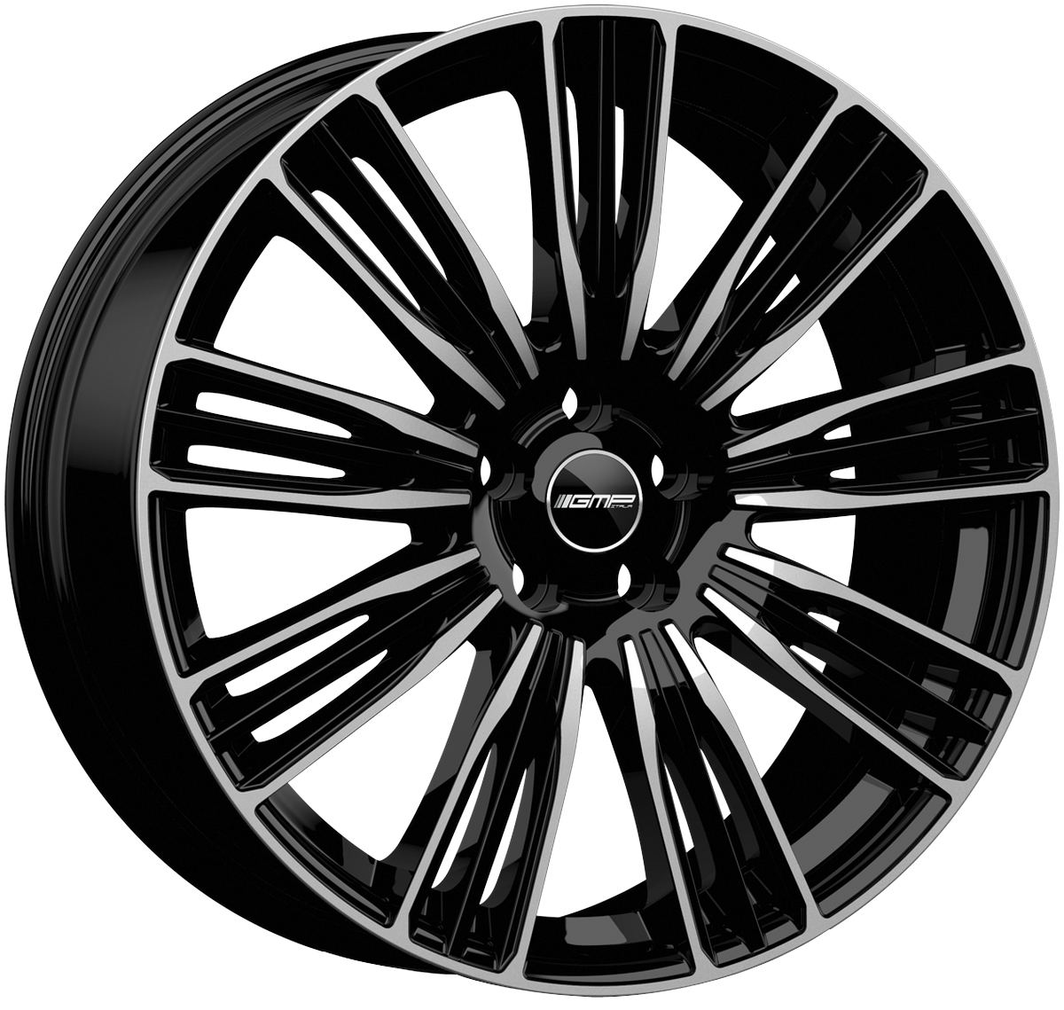 Llanta GMP COVENTRY Black Diamond 9.5x22" 5x120 ET49 CB72.6