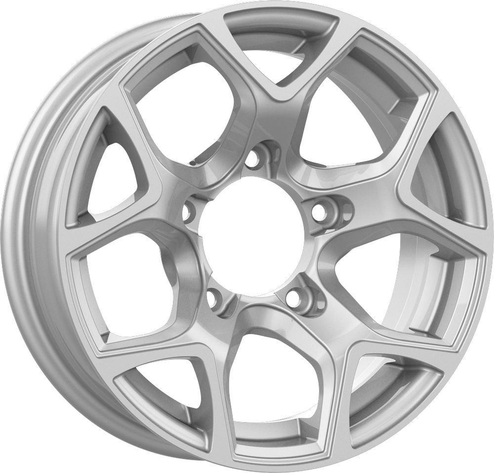 Llanta GMP SJ15 Silver 5.5x15" 5x139.7 ET5 CB108.1