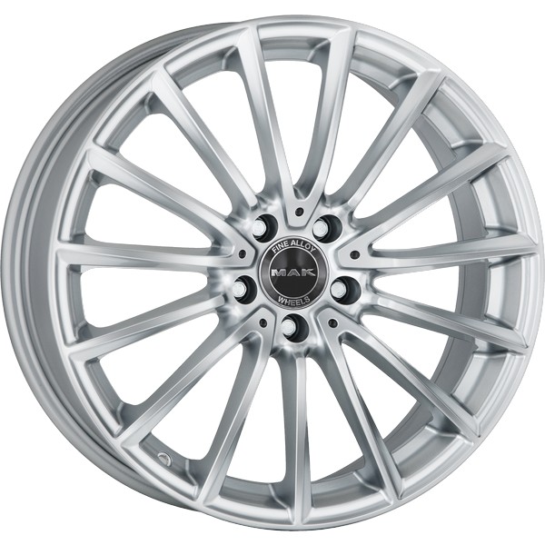 Llanta Mak KOMET Silver 9.0x18" 5x112 ET50 CB66.6