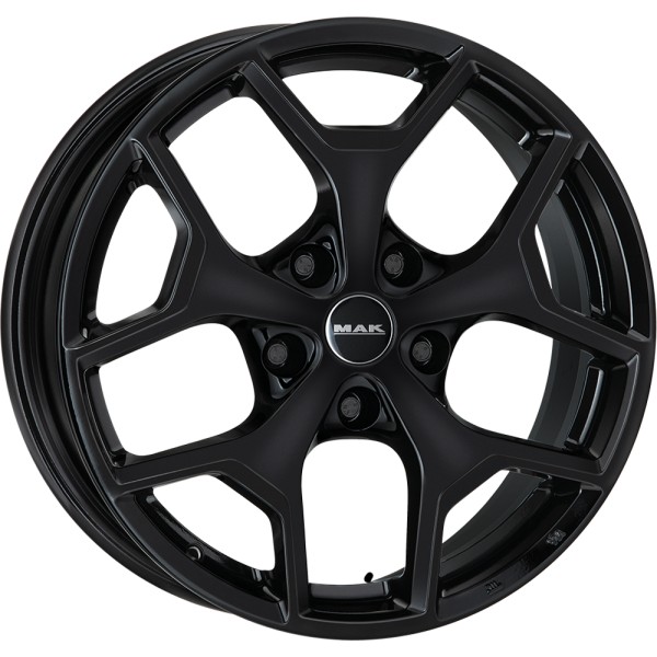 Llanta Mak LIBERTY Gloss Black 7.5x17" 5x108 ET39 CB72