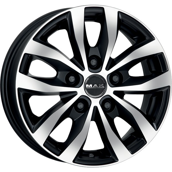 Llanta MAK LOAD 5 Ice Black 7.0x17" 5x130 ET68 CB78.1