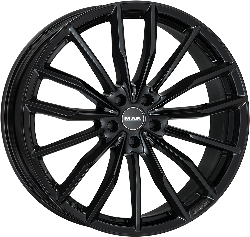 Llanta MAK RAPP-D Gloss Black 10.5×21" 5×112 ET43 CB66.6