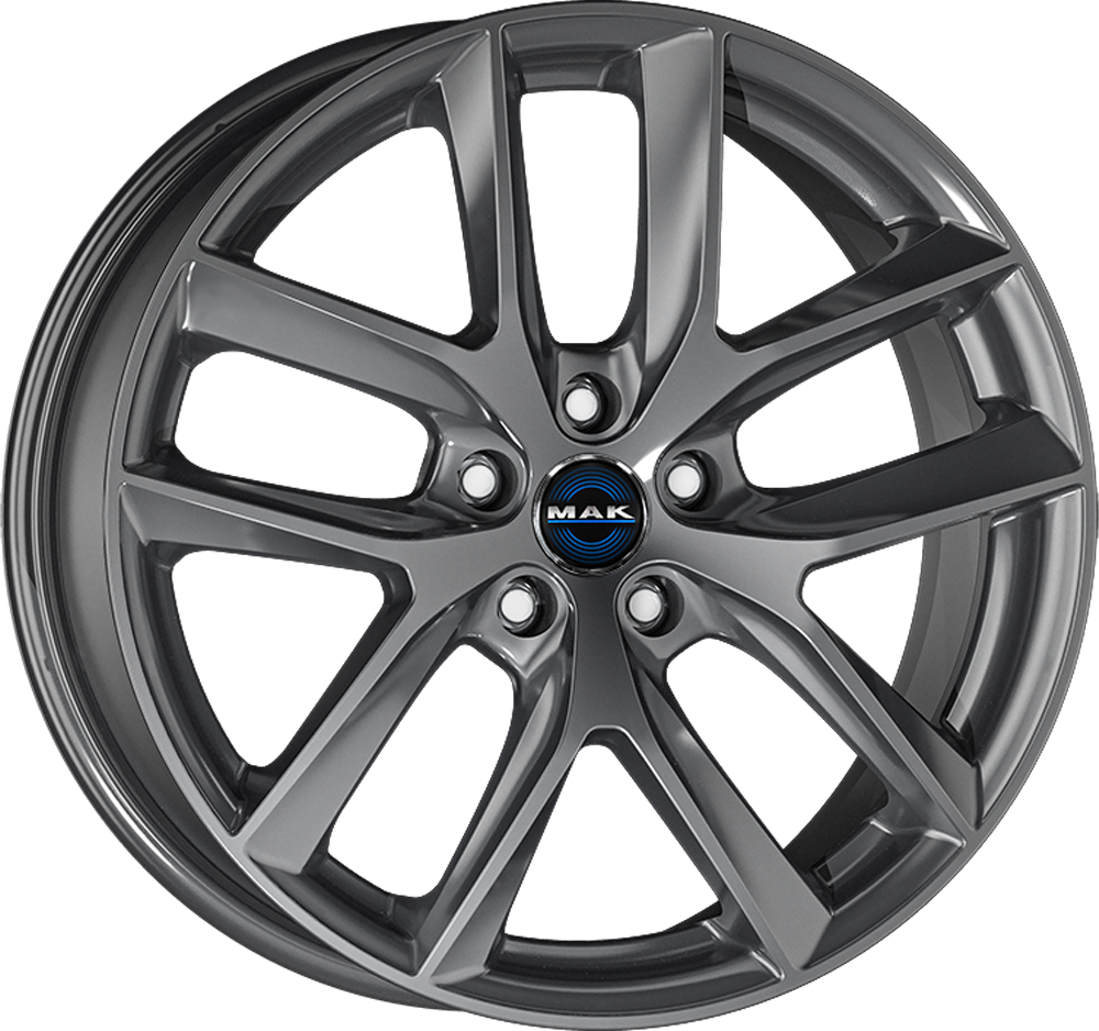 Llanta Mak VOLTAGE Gloss Gun Metallic 8.5x18" 5x114.3 ET40 CB64.1