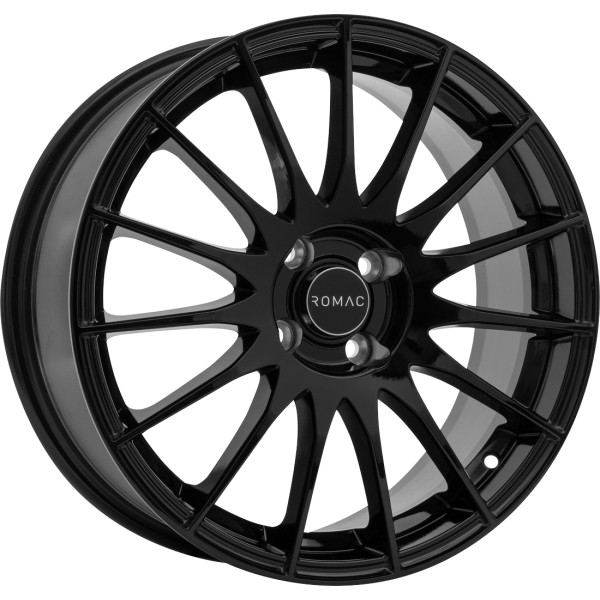 Llanta Romac PULSE Gloss Black 6.5x16" 5x100 ET35 CB73.1