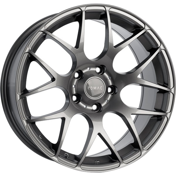 Llanta ROMAC RADIUM Matt Carbon 8.5x18" 5x120 ET37 CB72.6