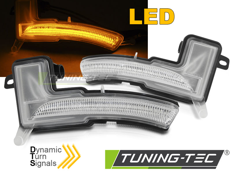 Dirección Lateral En El Espejo Led Blanco Seq Para Renault Clio Iv 16-19