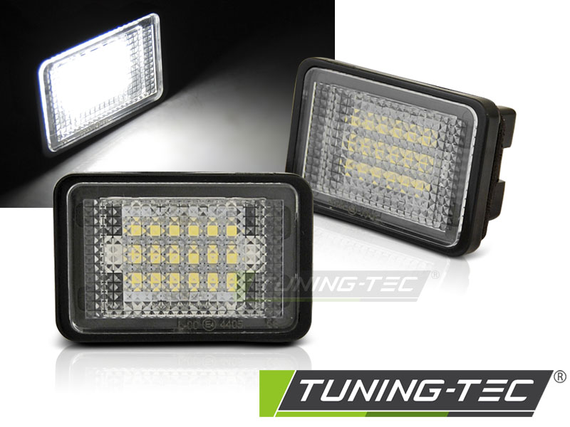 Luces Led De Licencia Para Mercedes Glk X204 08-12