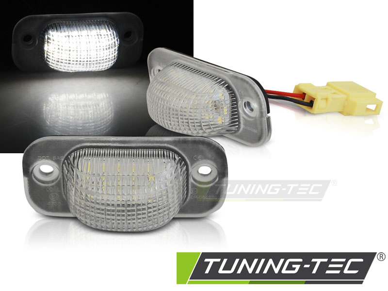 Luces Led De Licencia Para Vw Golf Ii / Jetta Ii / Seat Toledo Led