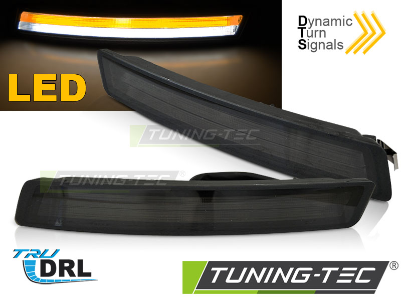 Dirección Delantera Humo Drl Seq Led Para Vw New Beetle 06-10