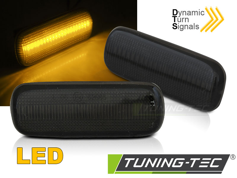 Dirección Lateral En El Espejo Humo Led Seq Para Citroen C4 04-11