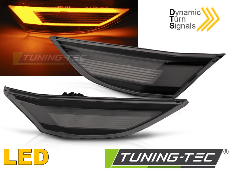 Seq Led De Humo De Dirección Lateral Compatible Con Porsche 911 (991) Carrera 11-15