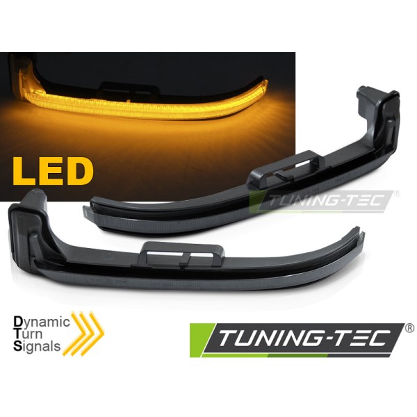 Dirección Lateral En El Espejo Humo Led Seq Para Peugeot 3008 16- / 5008 17-