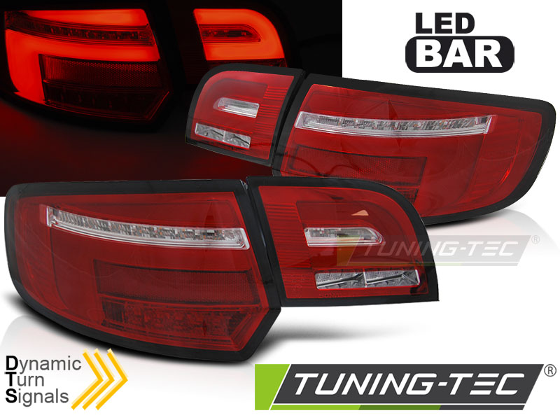 Barra De Luces Traseras Led Roja Blanco Seq Compatible Con Audi A3 8p 5d 03-08
