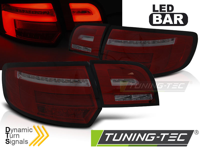 Barra De Luces Traseras Led Red Smoke Seq Compatible Con Audi A3 8p 5d 08-12