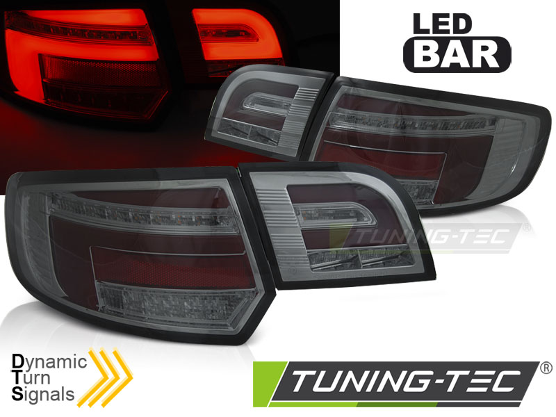 Barra Led Luces Traseras Rojas Smoke Seq Compatible Con Audi A3 8p 5d 08-12