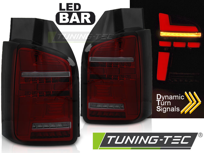 Barra De Luces Traseras Led Red Smoke Seq Para Vw T5 10-15