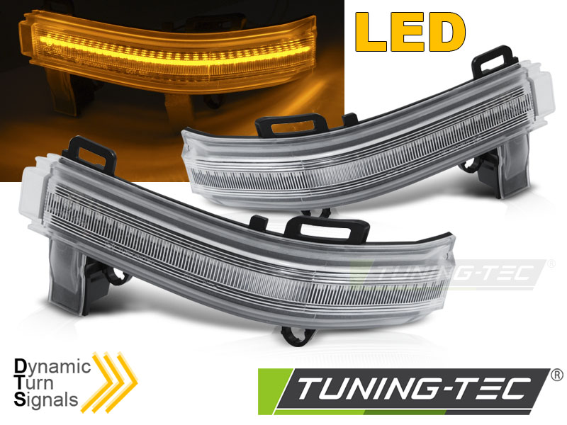 Dirección Lateral En El Espejo Led Blanco Seq Para Vw Crafter 2017-