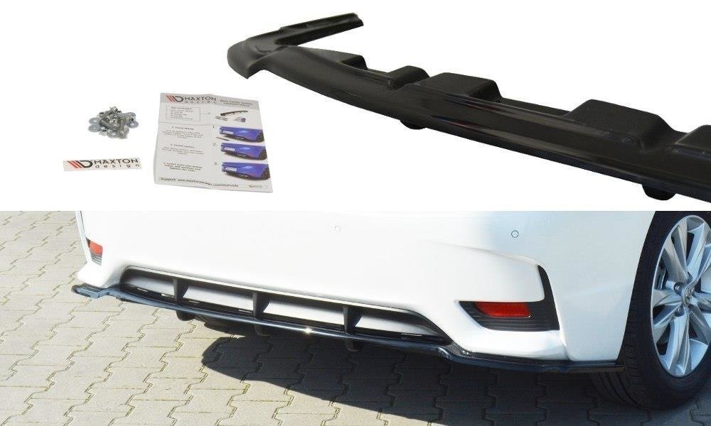 Maxton Central Rear Splitter Lexus Ct Mk1 Facelift (with Vertical Bars)