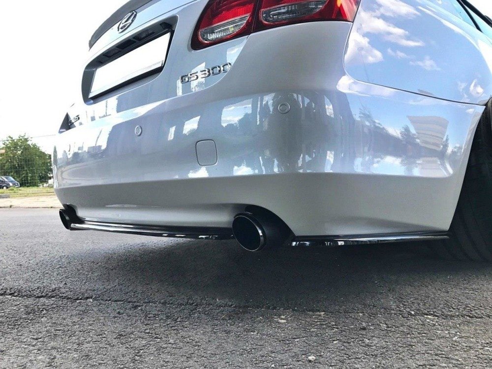 Maxton Central Rear Splitter Lexus Gs 300 Mk3 Facelift (without Vertical Bars)