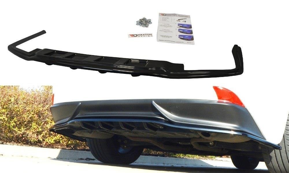 Maxton Central Rear Splitter Lexus Is Mk3 H (with Vertical Bars)