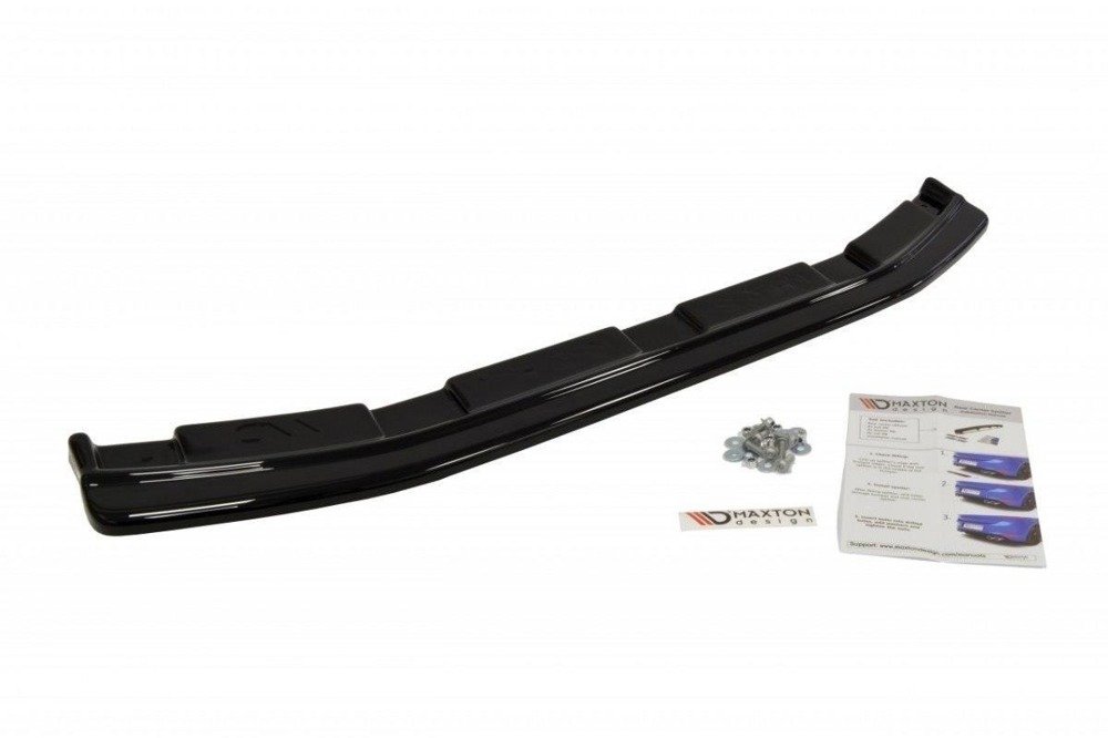 Maxton Central Rear Splitter Mazda 3 Mk2 Mps (without Vertical Bars)