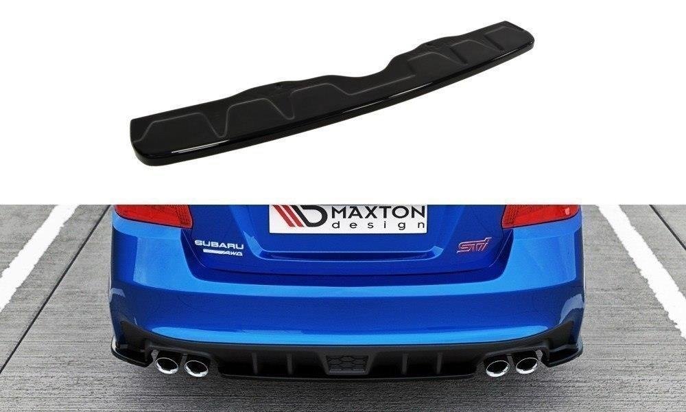 Maxton Central Rear Splitter Subaru Wrx Sti