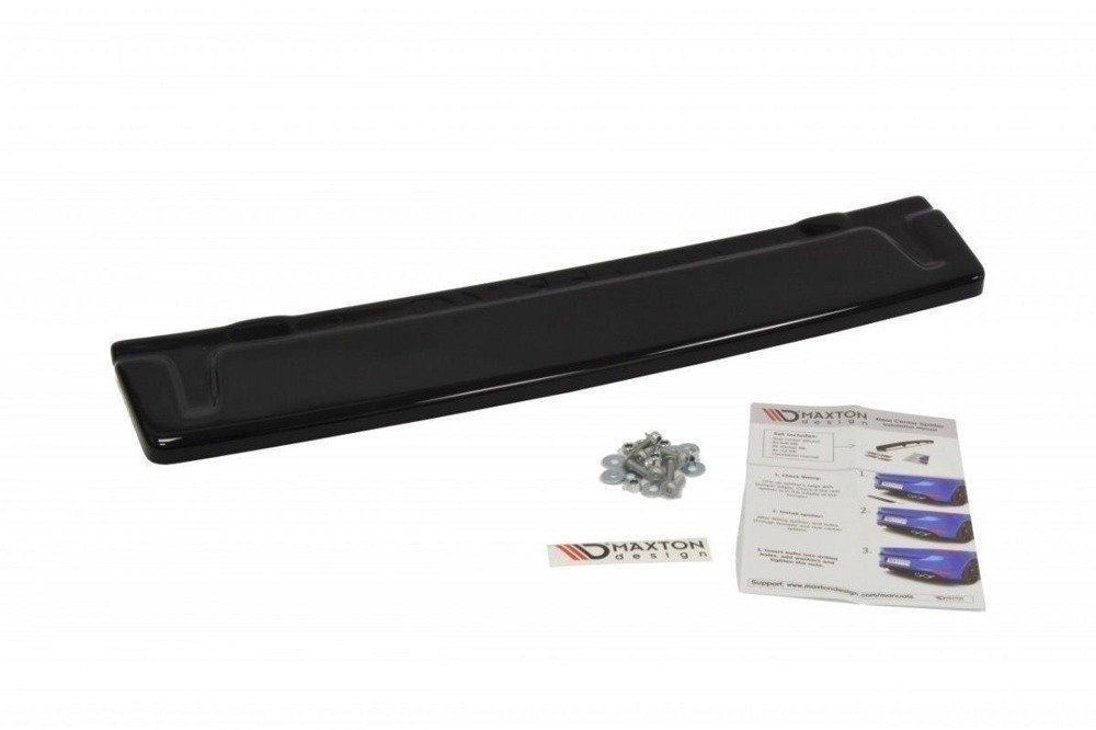Maxton Central Rear Splitter Vw Golf Vii R (without Vertical Bars)