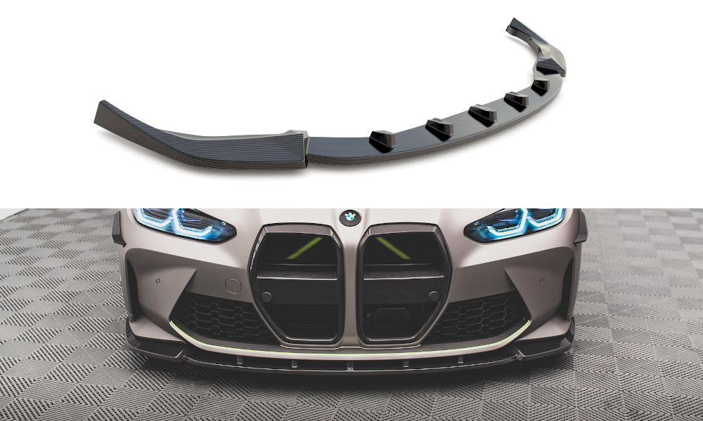Maxton Carbon Fiber Front Splitter V.1 Bmw M4 G82