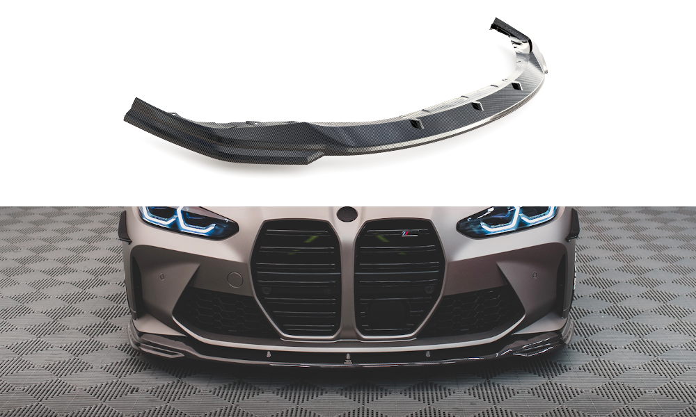Maxton Carbon Fiber Front Splitter V.2 Bmw M4 G82