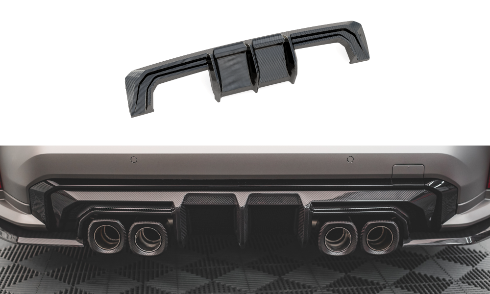 Maxton Carbon Fiber Rear Diffuser Bmw M4 G82