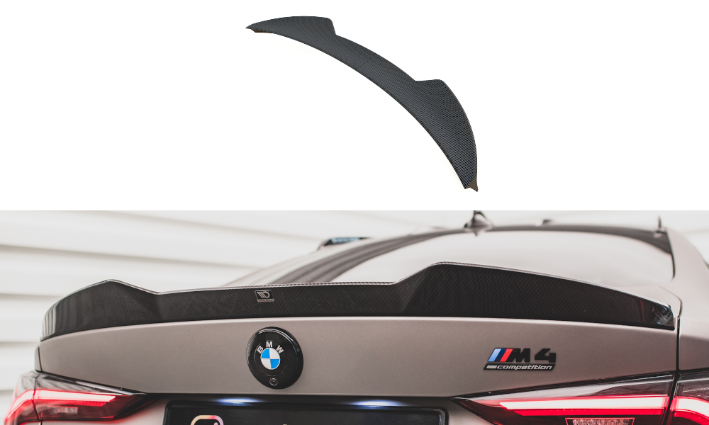 Maxton Carbon Fiber Tailgate Spoiler Bmw M4 G82