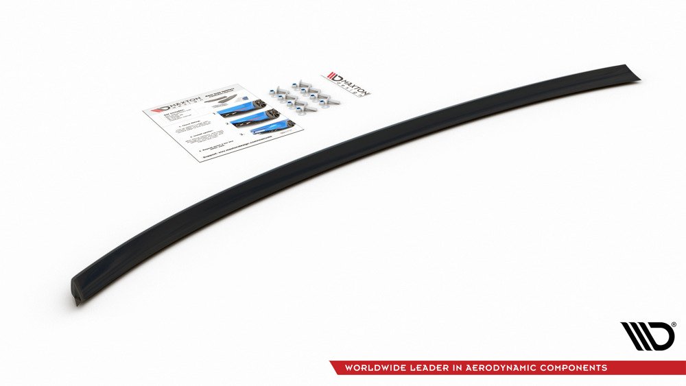 Maxton Central Rear Splitter Audi A4 B8 Avant