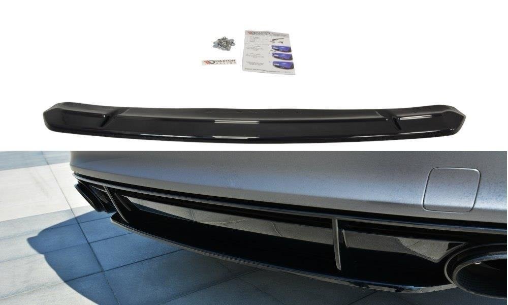 Maxton Central Rear Splitter Audi Rs7 C7 Fl