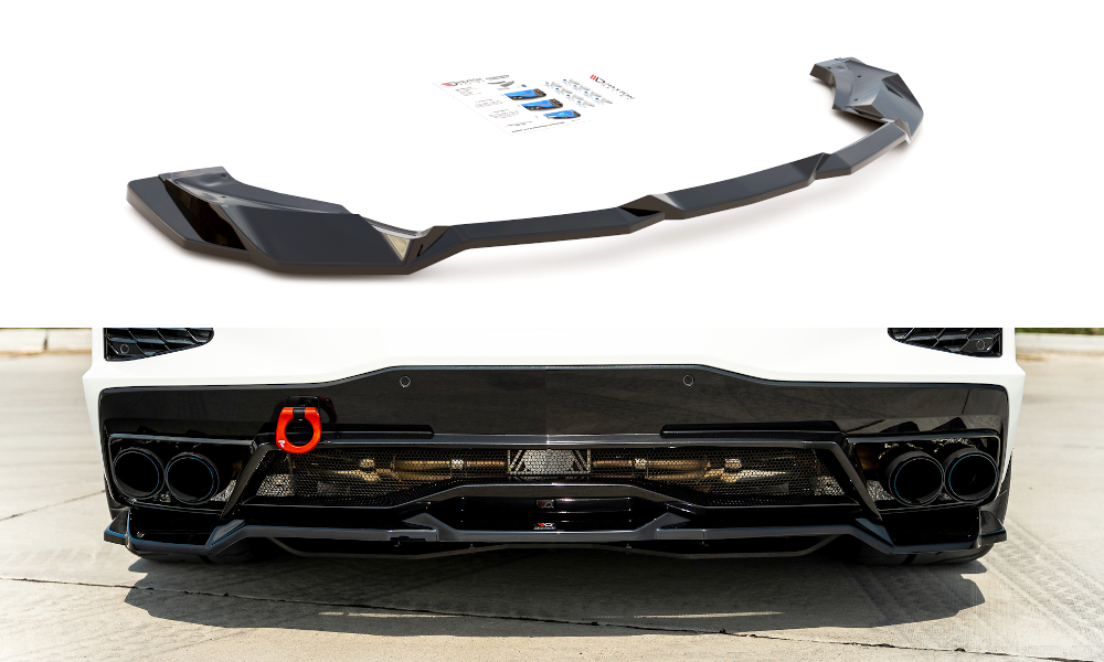 Maxton Central Rear Splitter Chevrolet Corvette C8