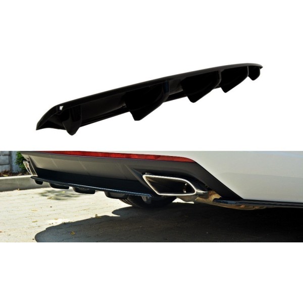 Maxton Central Rear Splitter Skoda Octavia Rs Mk3 / Mk3 Fl Hatchback / Estate