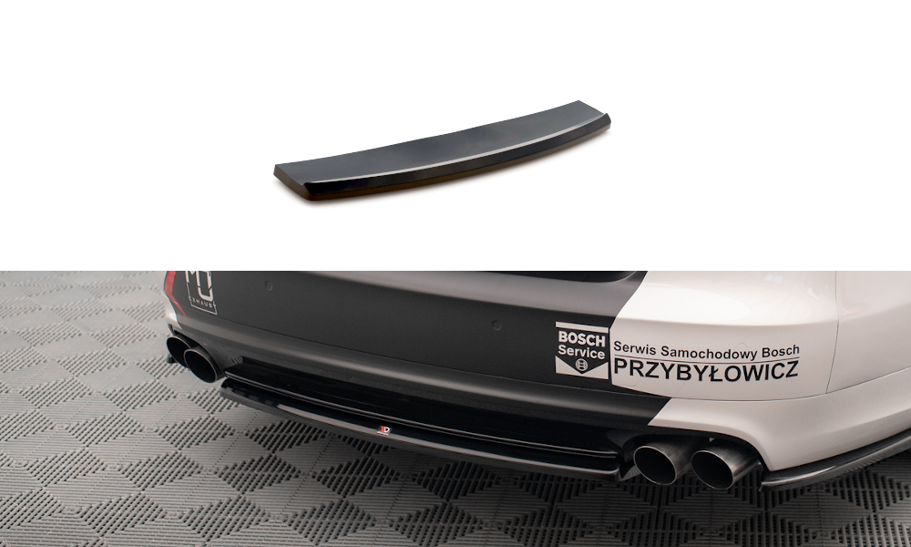 Maxton Central Rear Splitter For Audi S8 D4