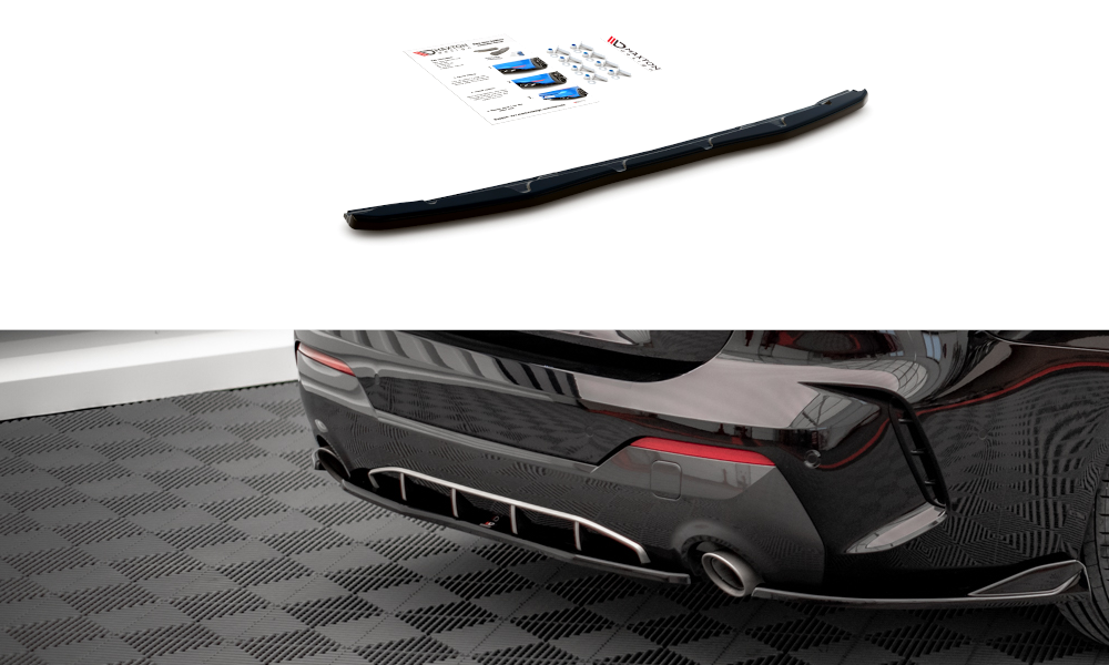 Maxton Central Rear Splitter For Bmw 4 M-Pack G22