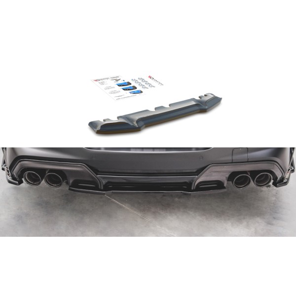 Maxton Central Rear Splitter For Bmw M8 Gran Coupe F93