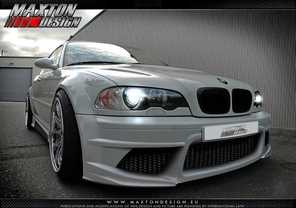Maxton Front Bumper Bmw 3 E46 - 4 Door Saloon ( Generation V )