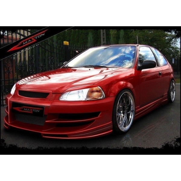 Maxton Front Bumper ( Inferno ) Civic Vi Preface Model